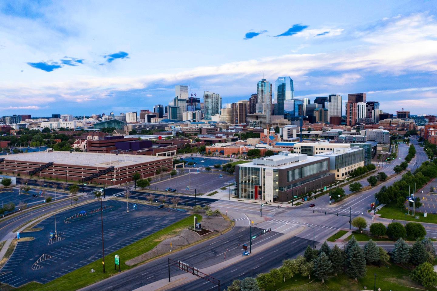 MSU Denver city skyline